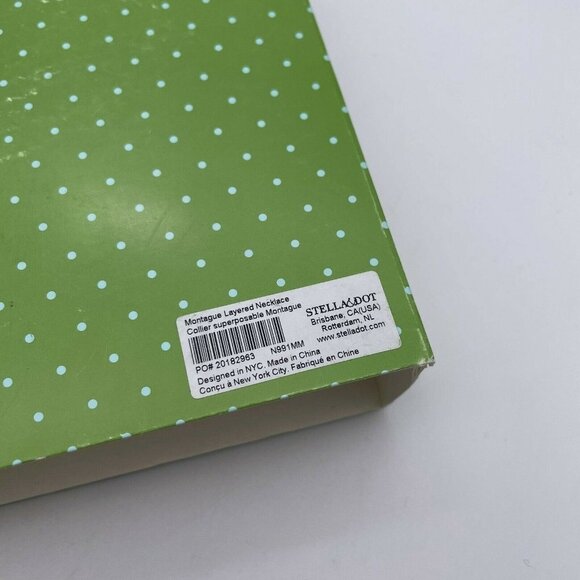 Stella & Dot Montague Layered Necklace 7 Layers Versatile 5 Way - Picture 6 of 10